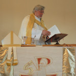 Bishop Wahlon celebrating in All Saints' Episcopal Church Waterloo